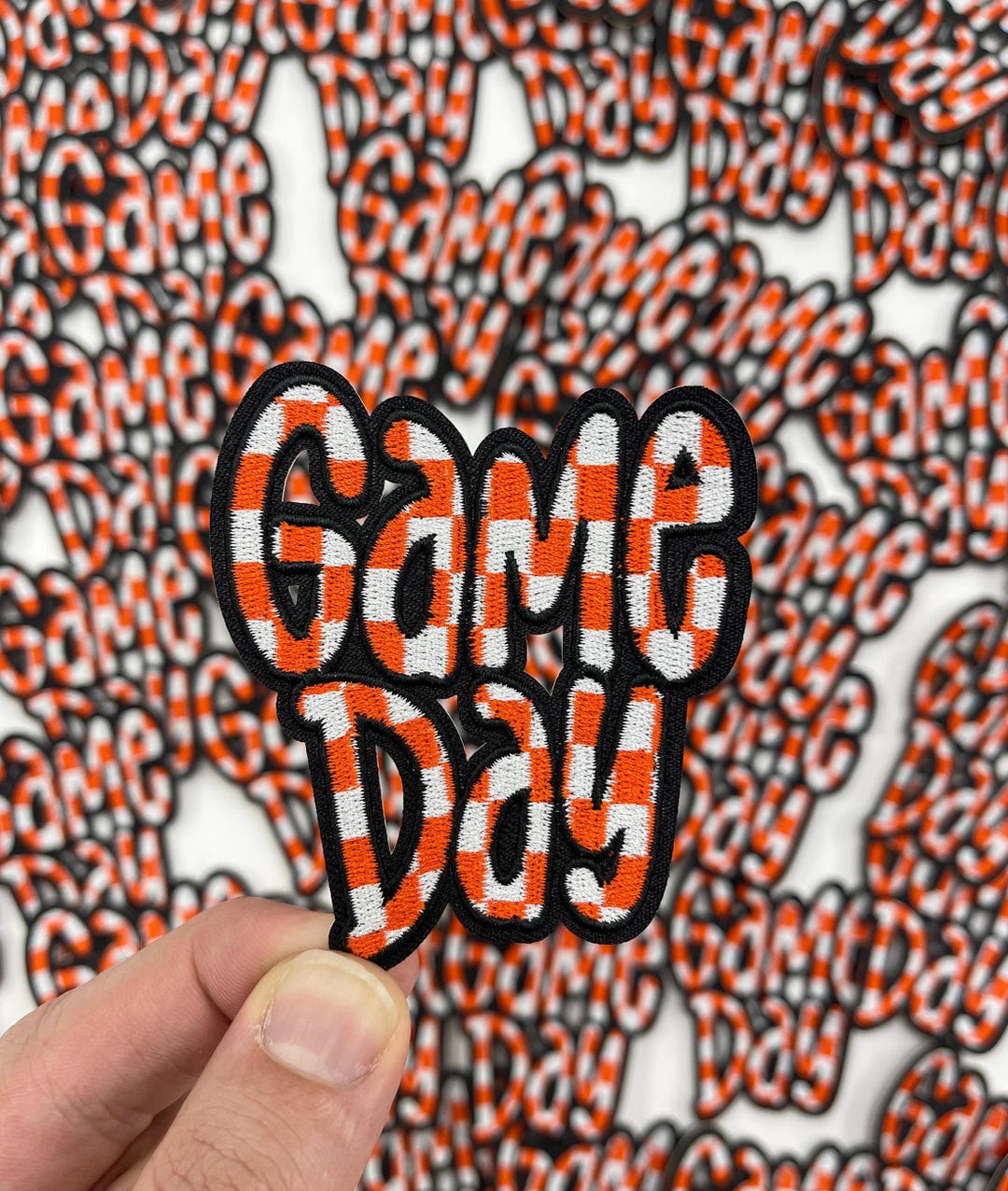 Day Patch Game Day Patch, Gameday Embroidery Patches, Diy Patch, Iron on Patch ...