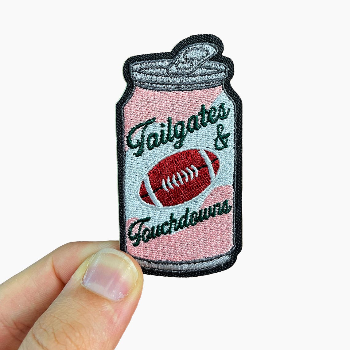 Tailgates & Touchdowns Patch, Embroidery Patch, Stadium Bag Patch, Game ...