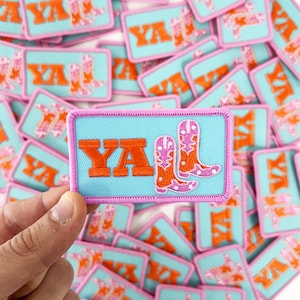 Yall Embroidered Patch, Iron On Patch, Yall Patch, DIY Patch, Country, Cowboy, Western Patch, Cowgirl, Patch for Hats, Clothing, Jeans #37