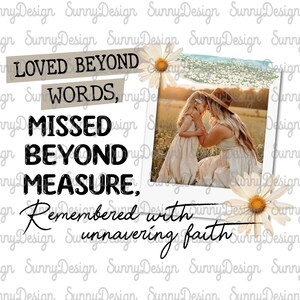 Jesus Mother&#39;s Day Png, Loved Beyond Words Png, Custom Mama With Kid Photo,Jesus Made Her A Mama Sublimation,Christian PNG,Mother Plant Seed