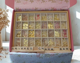 DIY Charm Bar Party Kit: Custom Necklace & Bracelet Making