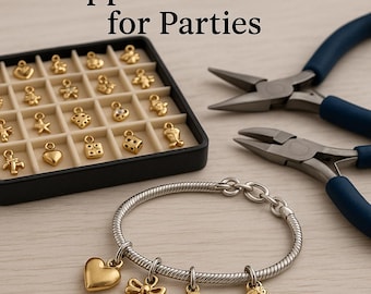 Shipped DIY Charm Bar - Party Bracelet Making Kit