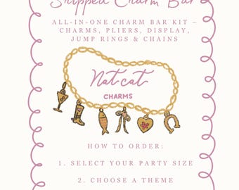 DIY Charm Bar Kit: Custom Jewelry Party - Build Your Own