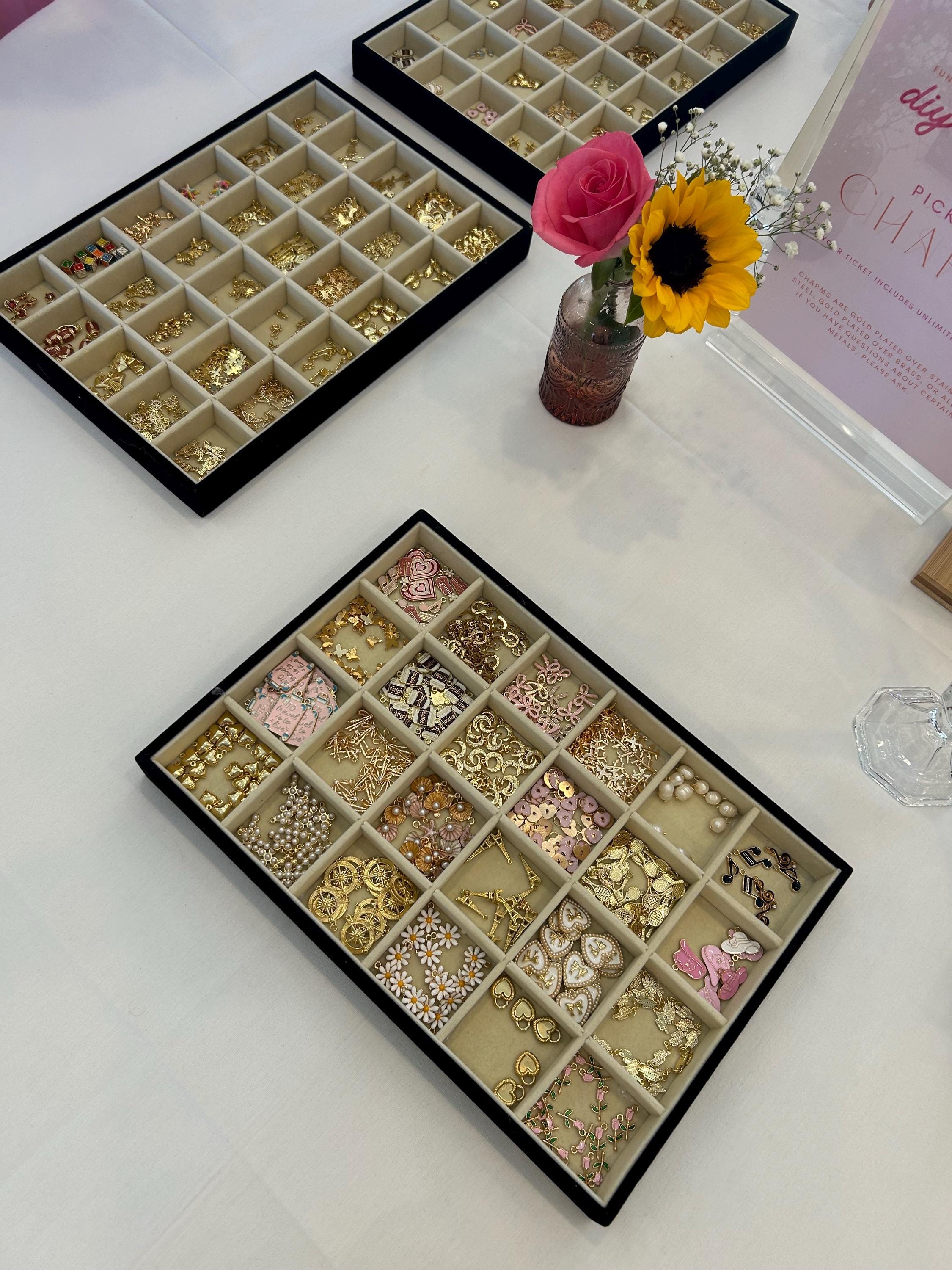 DIY Charm Bar Kit: Custom Necklace & Bracelet Party - Etsy