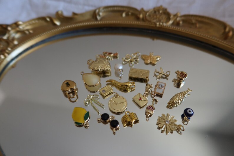 Charm Mix: Gold-Plated DIY Jewelry Charms image 2