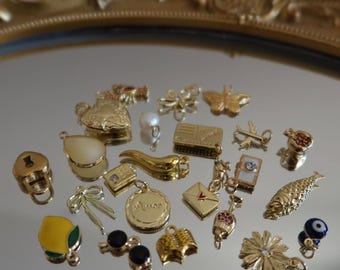 Gold Plated Bulk Charms – Coastal Cowgirl DIY Jewelry