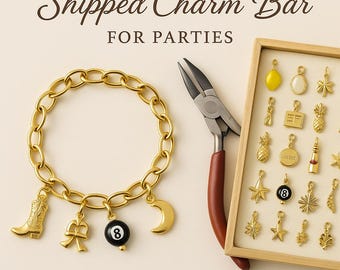 DIY Charm Jewelry Party Kit – Bachelorette, Birthday, Shower