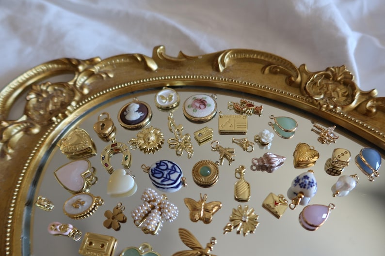 Charm Mix: Gold-Plated DIY Jewelry Charms image 4