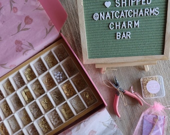 Party Activity - CHARM BAR KITS: Create Your Own Necklace or Bracelet for Parties