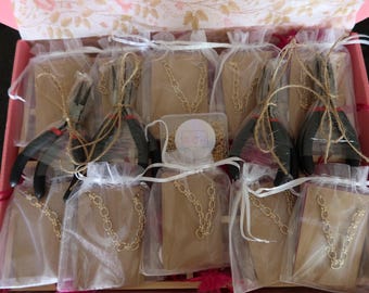 Shipped CHARM BAR - All Supplies for Parties - Bachelorette, Birthday Party, Wedding Shower, Baby Shower, Holiday Party, Girls Night