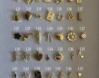 Individual Charms - NONTARNISH - 18k Gold Plated