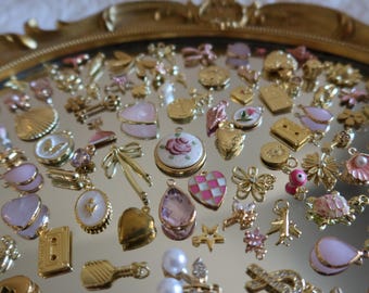 BULK CHARMS 18K - Gold Plated Charms for DIY Jewelry
