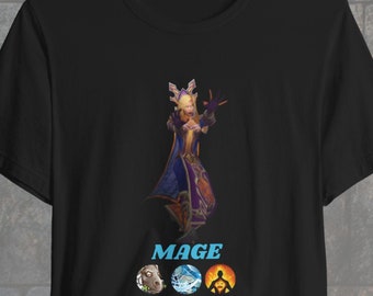 Mage | World of Warcraft | Unisex Short Sleeve Tee