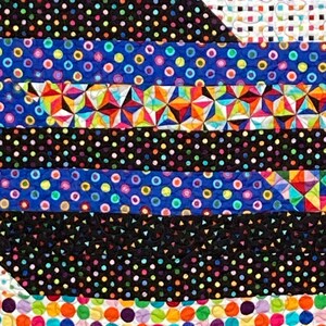 Color Works Quilt Pattern COLORWORKS JELLY ROLL Quilt, 50 X 67 - Etsy