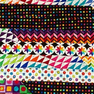 COLORWORKS JELLY ROLL Quilt, 50 x 67