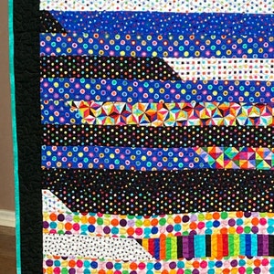 Color Works Quilt Pattern COLORWORKS JELLY ROLL Quilt, 50 X 67 - Etsy