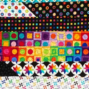 Color Works Quilt Pattern COLORWORKS JELLY ROLL Quilt, 50 X 67 - Etsy