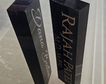 Custom Name Plates for Desks