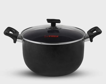 Bästa non-stick gryta med glaslock