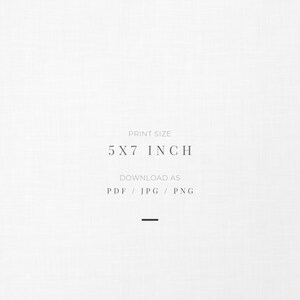 Print size: 5x7 inches. Download as a PDF, JPG or PNG