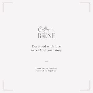 Cotton Rose Paper Co - designs with love to celebrate your story