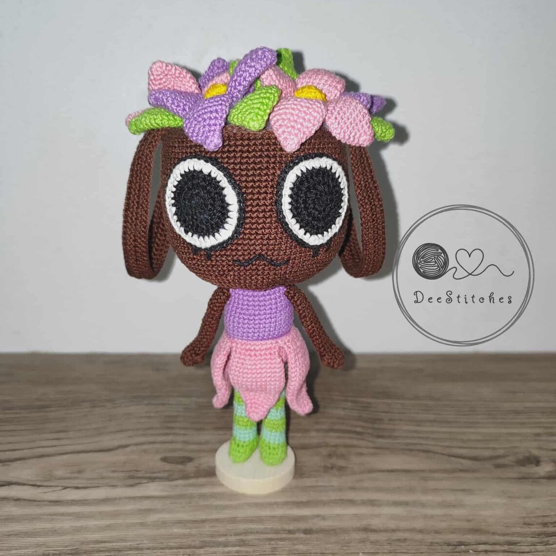 Crochet Amigurumi Dandy's World Bassie Downloadable PDF Pattern - Etsy