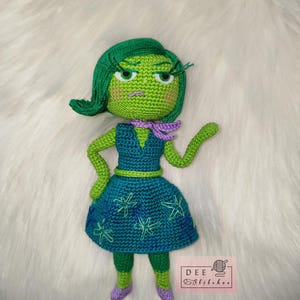 Crochet Amigurumi Disgust Downloadable PDF Pattern