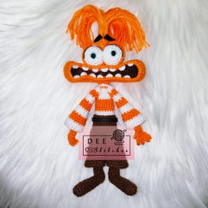 Crochet Amigurumi Anxiety Downloadable PDF Pattern
