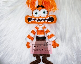 Crochet Amigurumi Anxiety Downloadable PDF Pattern