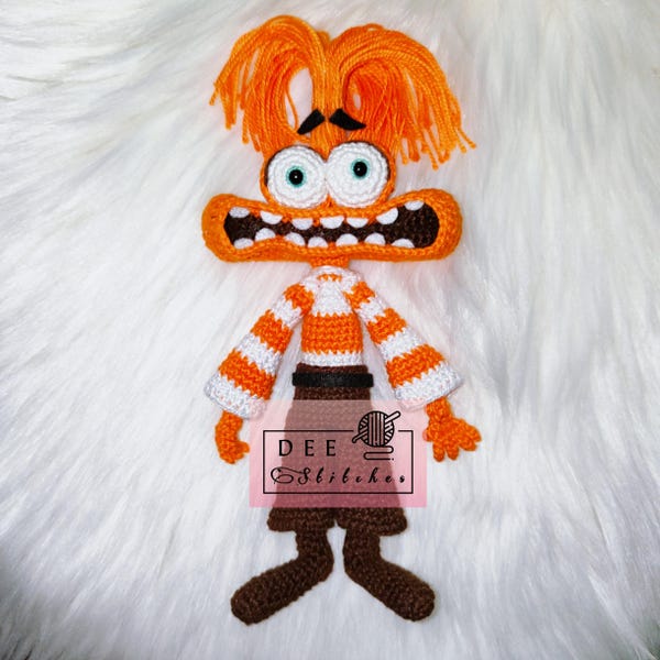 Crochet Amigurumi Anxiety Downloadable PDF Pattern