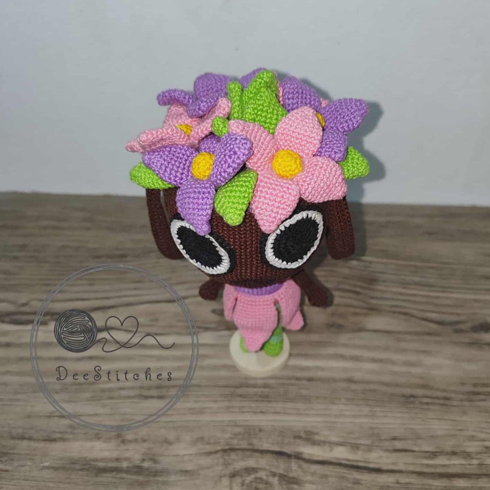 Crochet Amigurumi Dandy's World Bassie Downloadable PDF Pattern - Etsy