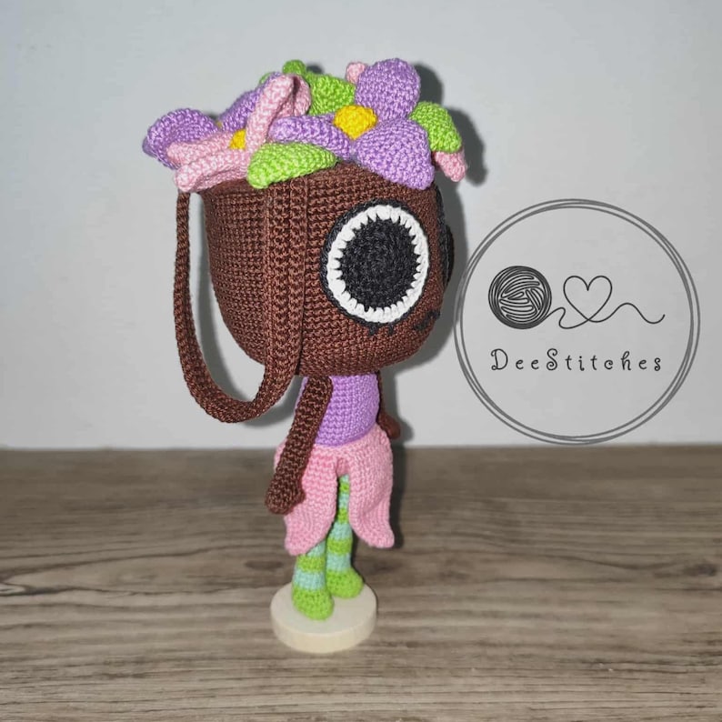 Crochet Amigurumi Dandy's World Bassie Downloadable PDF Pattern - Etsy