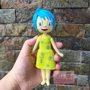 Crochet Amigurumi Joy Downloadable PDF Pattern