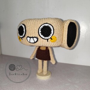 Crochet Amigurumi Dandy's World Shelly Downloadable PDF Pattern - Etsy
