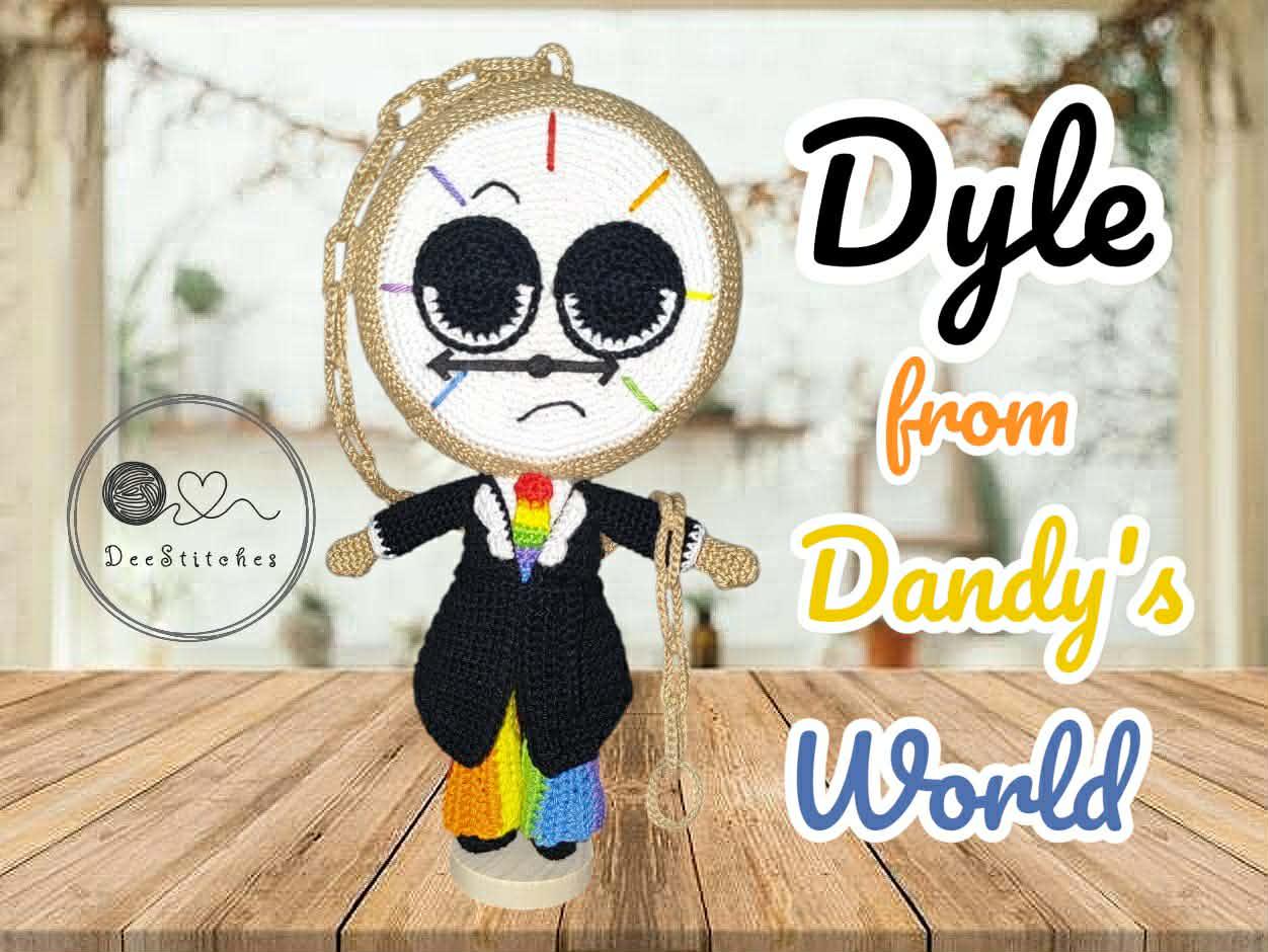 30 Crochet Clock Patterns That Keep Time in Handmade Style 28 Dyle Clock Amigurumi Pattern