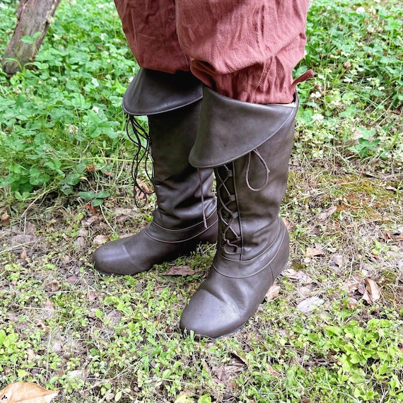 7 Styles Medieval Boots, LARP Renaissance Viking Boots  display picture 2