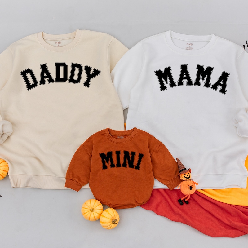 Mom Dad Baby Outfit - Etsy
