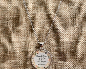 Do Not Fear Pendant Necklace Free Shipping