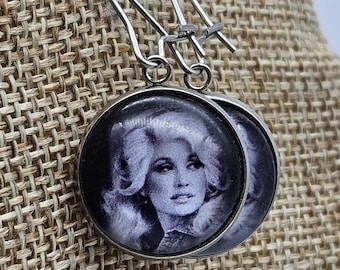 Young Dolly Drop Earrings - Handmade, Stainless Steel