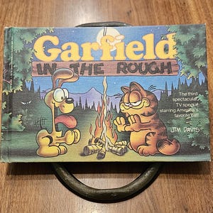 Garfield In The Rough - 1984, First Edition, Jim Davis, Comic, Hardcover