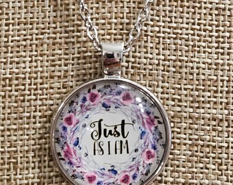 Just As I Am Pendant Necklace Free Shipping