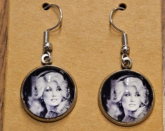 Handmade Young Dolly Dangle Earrings Free Shipping