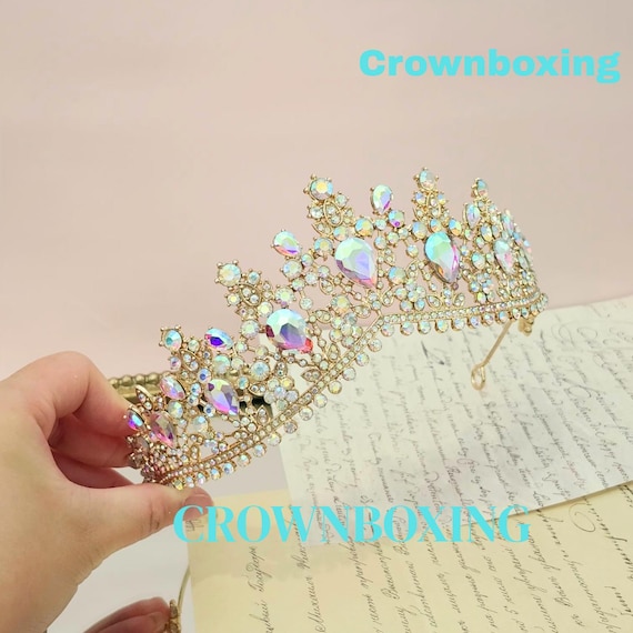 Baroque Vintage Luxury Crown Wedding Headwear Tiara Princess Bridal Jewelry S0cd889200f4f43bfb2b68902d10e6  main image 4
