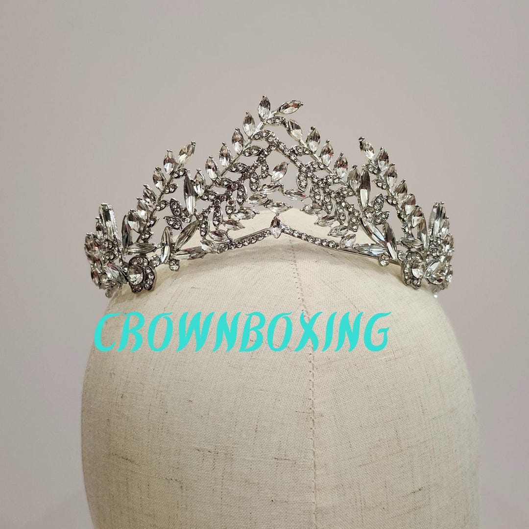 Decorazione per festa di compleanno per ragazze 18 21 30 40 50 Fascia in raso oro rosa Corona di cristallo Tiara Fornura per feste di anniversario di buon compleanno  15