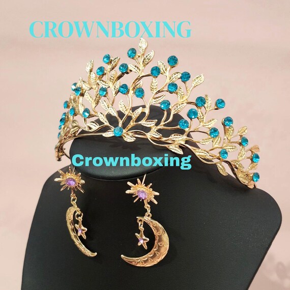 Crystal wedding tiara crown bride accessories birthday gift ERDOUY Sparkling Crystal Princess Tiaras for Women Girl  main image 2