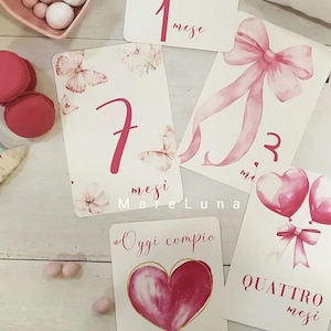 Set 18 Card primi mesi