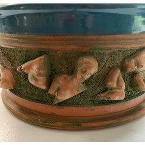 Vintage Handmade Pottery Nudes Very Unique Blue - Etsy