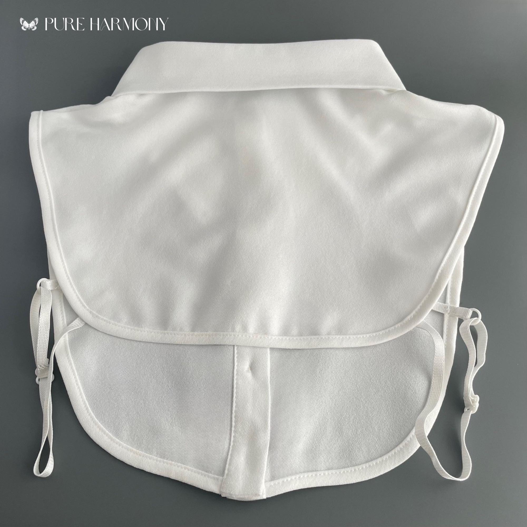 Detachable Long Pointed Collar | White Collar Dickey | Elegant Women's ...