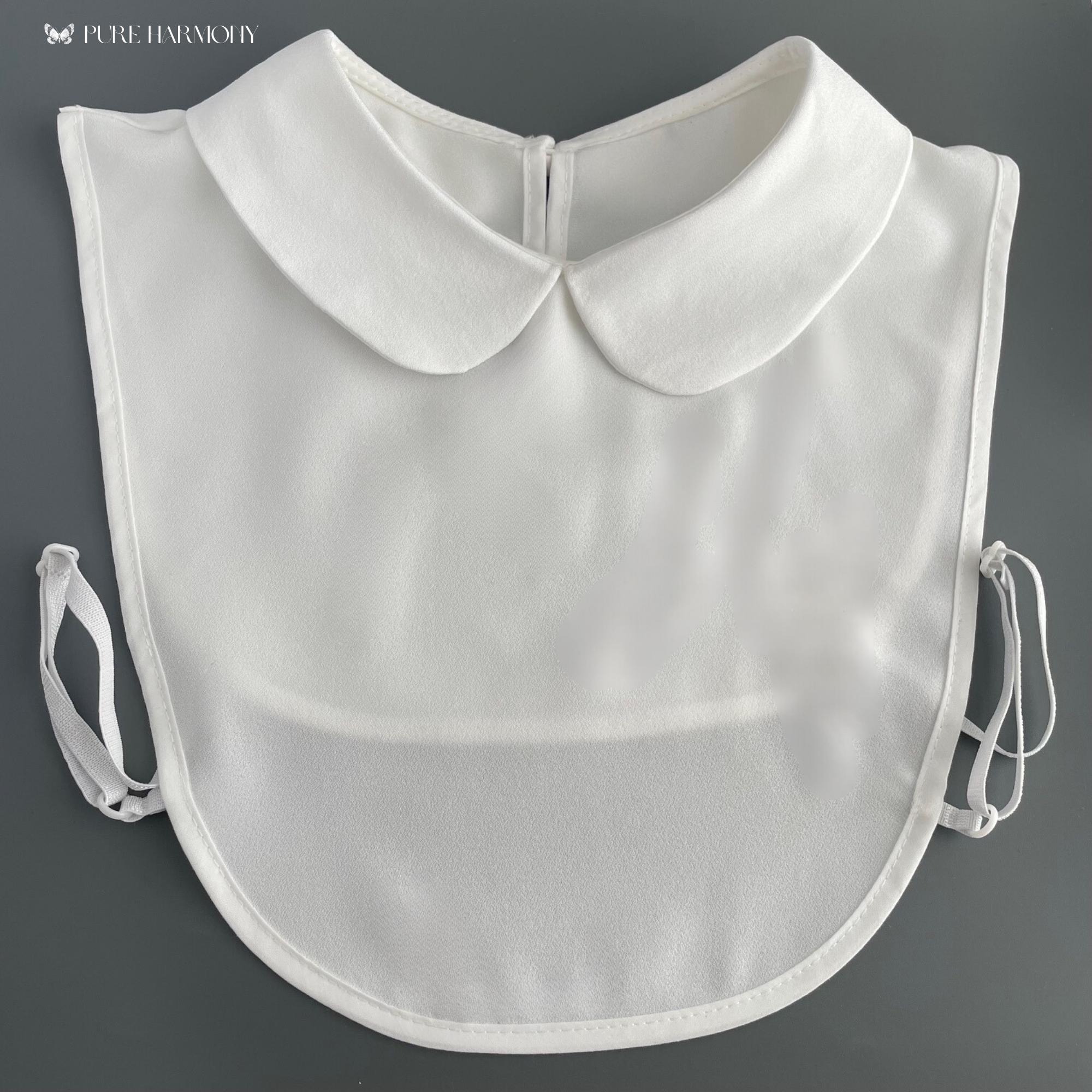 Colletto Staccabile Donna Peter Pan - Bianco Elegante Per Look Preppy E Costumi - Foto 4