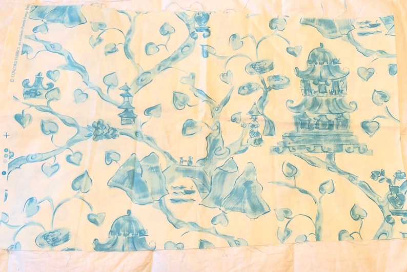 Free Shipping Asian inspired fabric Piece CONCORD FABRICS
